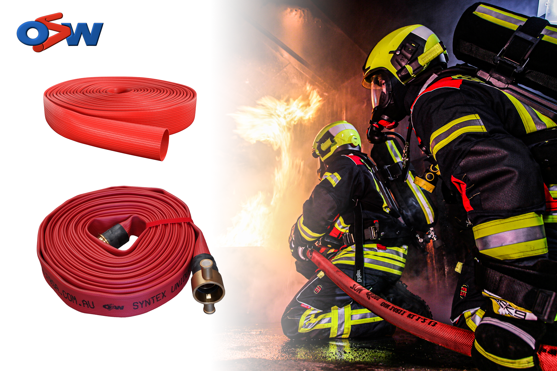 Resistant Fire Fighting Hose — OSW Syntex Unidur